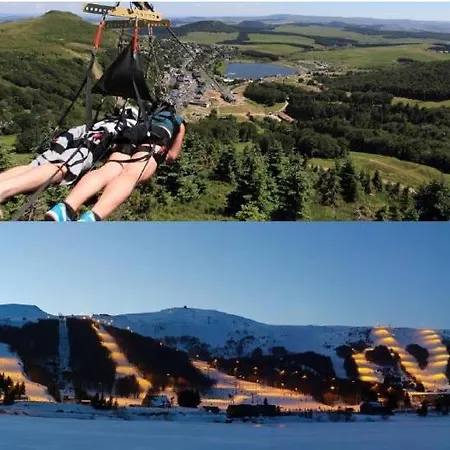 La Merlerie Super-besse Agreable 5p Grand Balcon Parking Prive