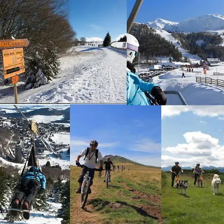 La Merlerie Super-besse Agreable 5p Grand Balcon Parking Prive