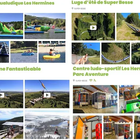 La Merlerie Super-besse Agreable 5p Grand Balcon Parking Prive Besse-et-Saint-Anastaise