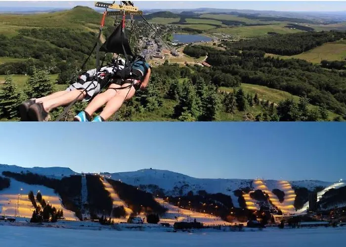 La Merlerie Super-besse Agreable 5p Grand Balcon Parking Prive